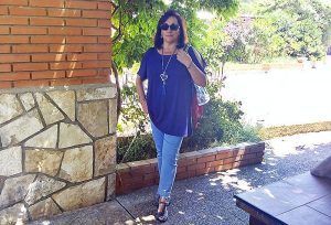 Camiseta azul