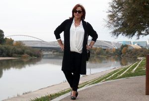 elegante blanco y negro